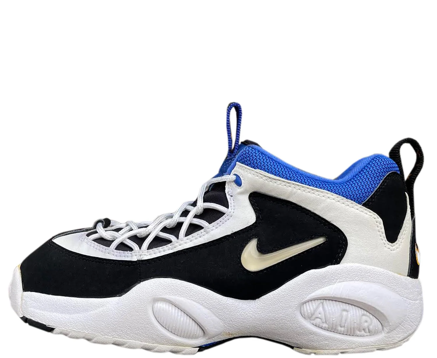 Nike Air Lambaste Black / White Royal Industrial Orange (Size 12